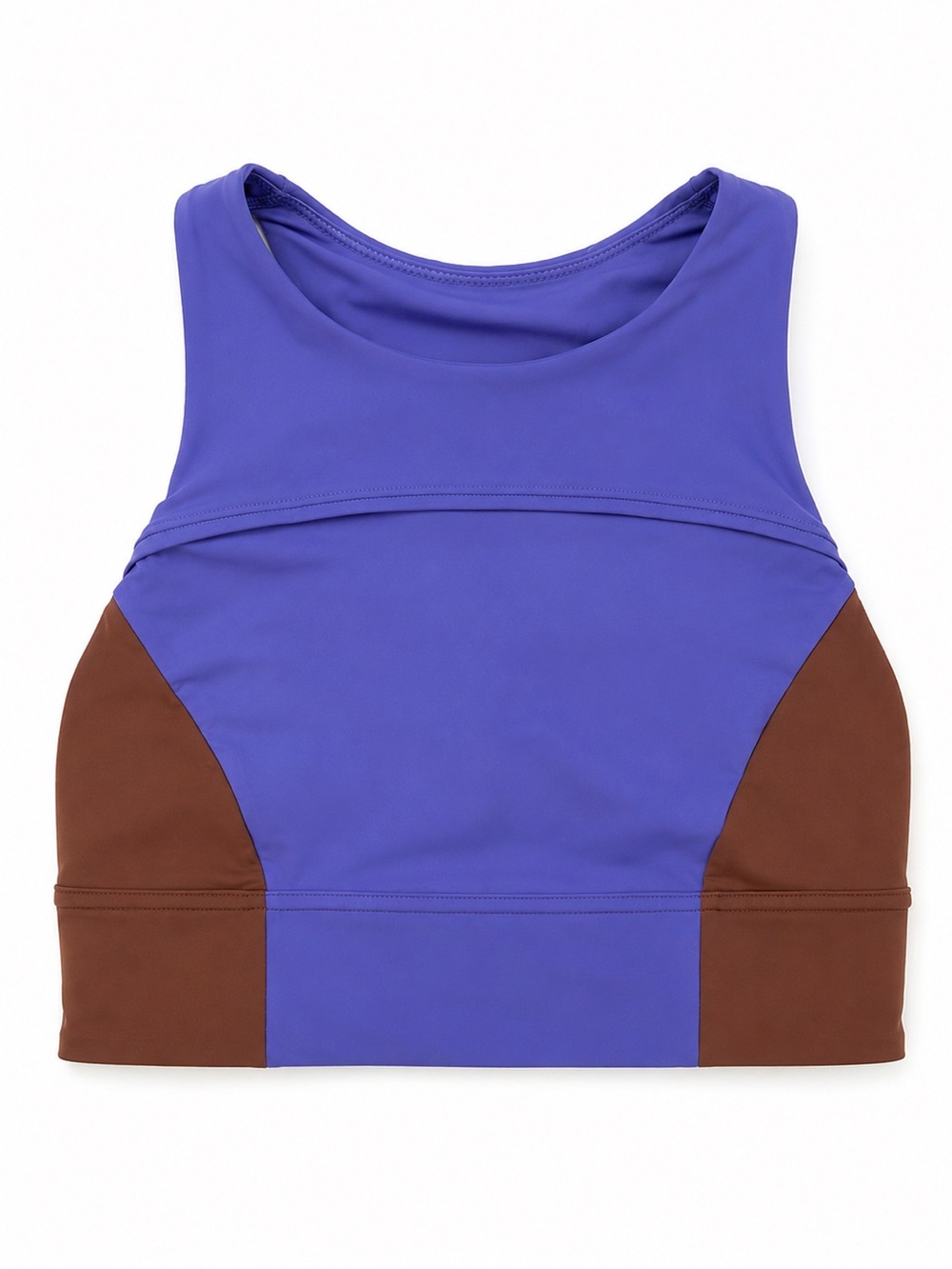 Lululemon Hike To Swim Bra Brown Purple Medium Support